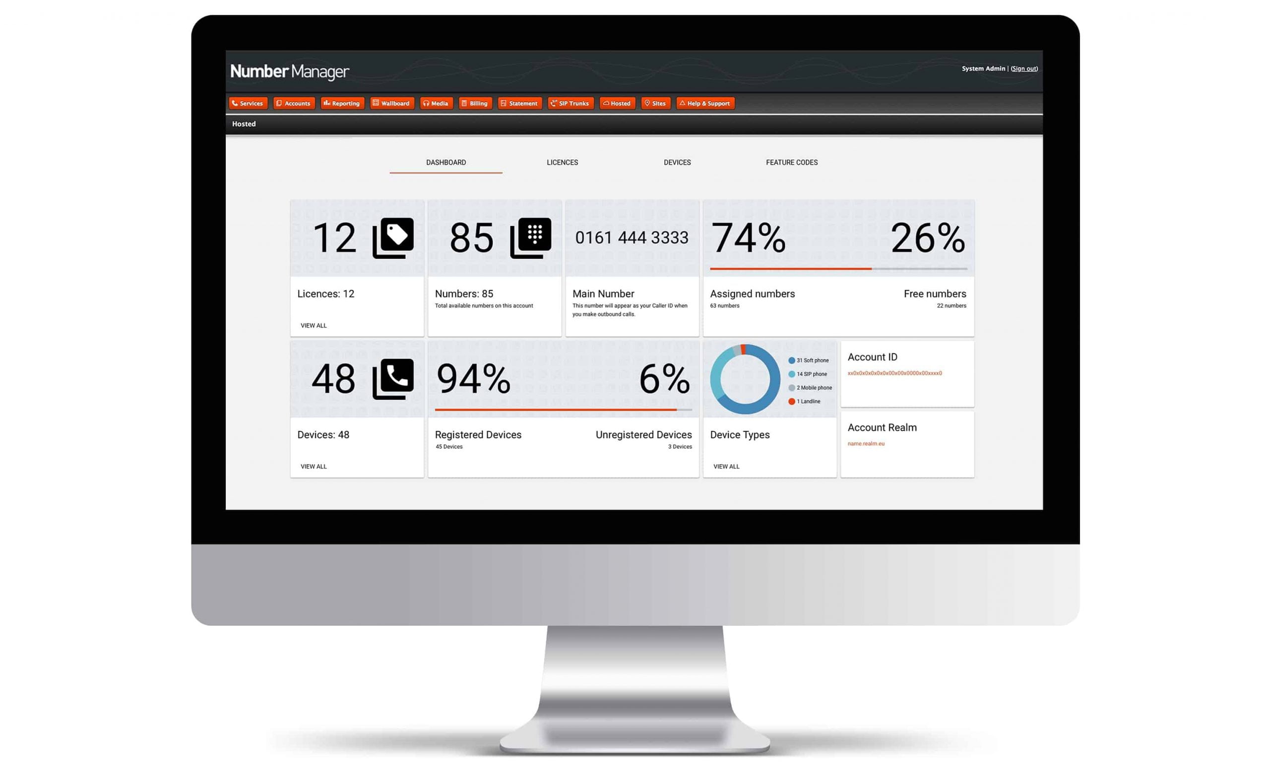 Computer invosy hosted